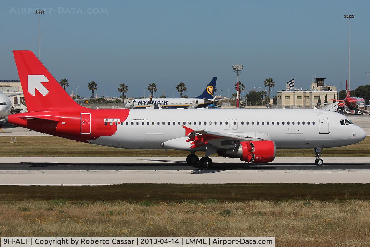 9H-AEF, 2003 Airbus A320-214 C/N 2142, Runway 13