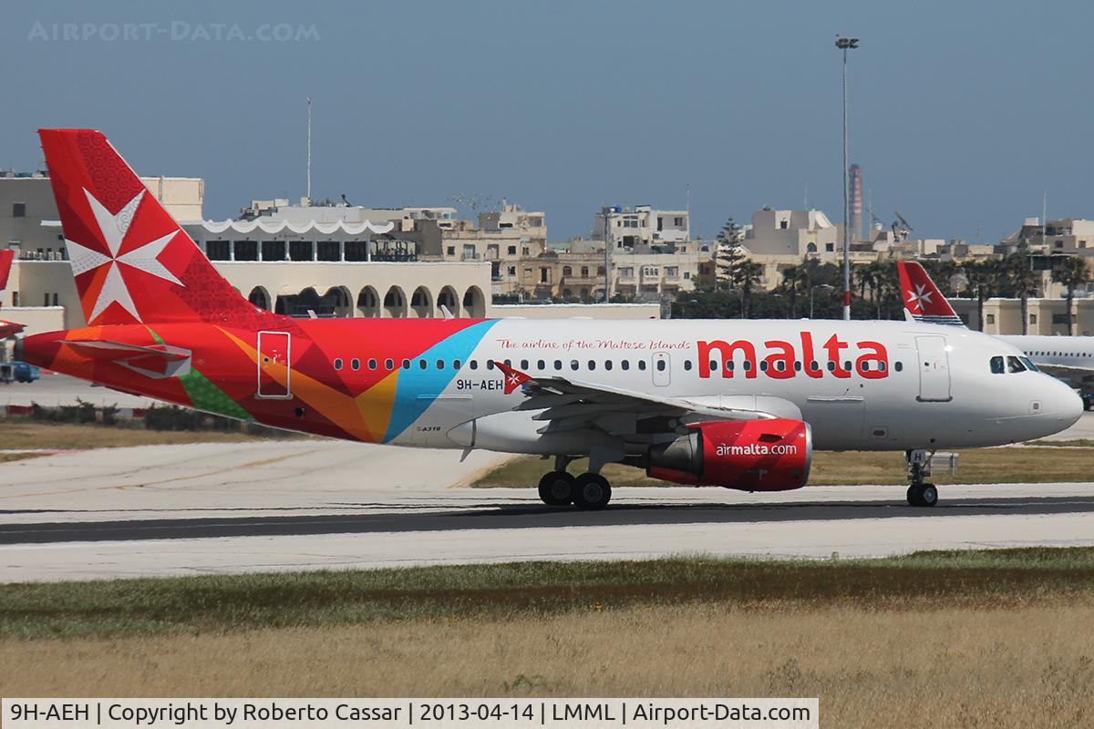 9H-AEH, 2004 Airbus A319-111 C/N 2122, Runway 13