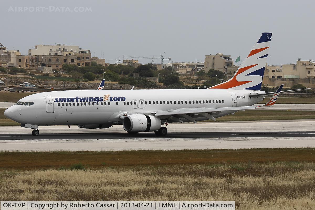OK-TVP, 2002 Boeing 737-8K5 C/N 32907, Runway 31