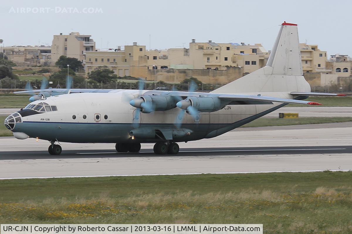 UR-CJN, 1971 Antonov An-12TB C/N 01348006, Runway 31