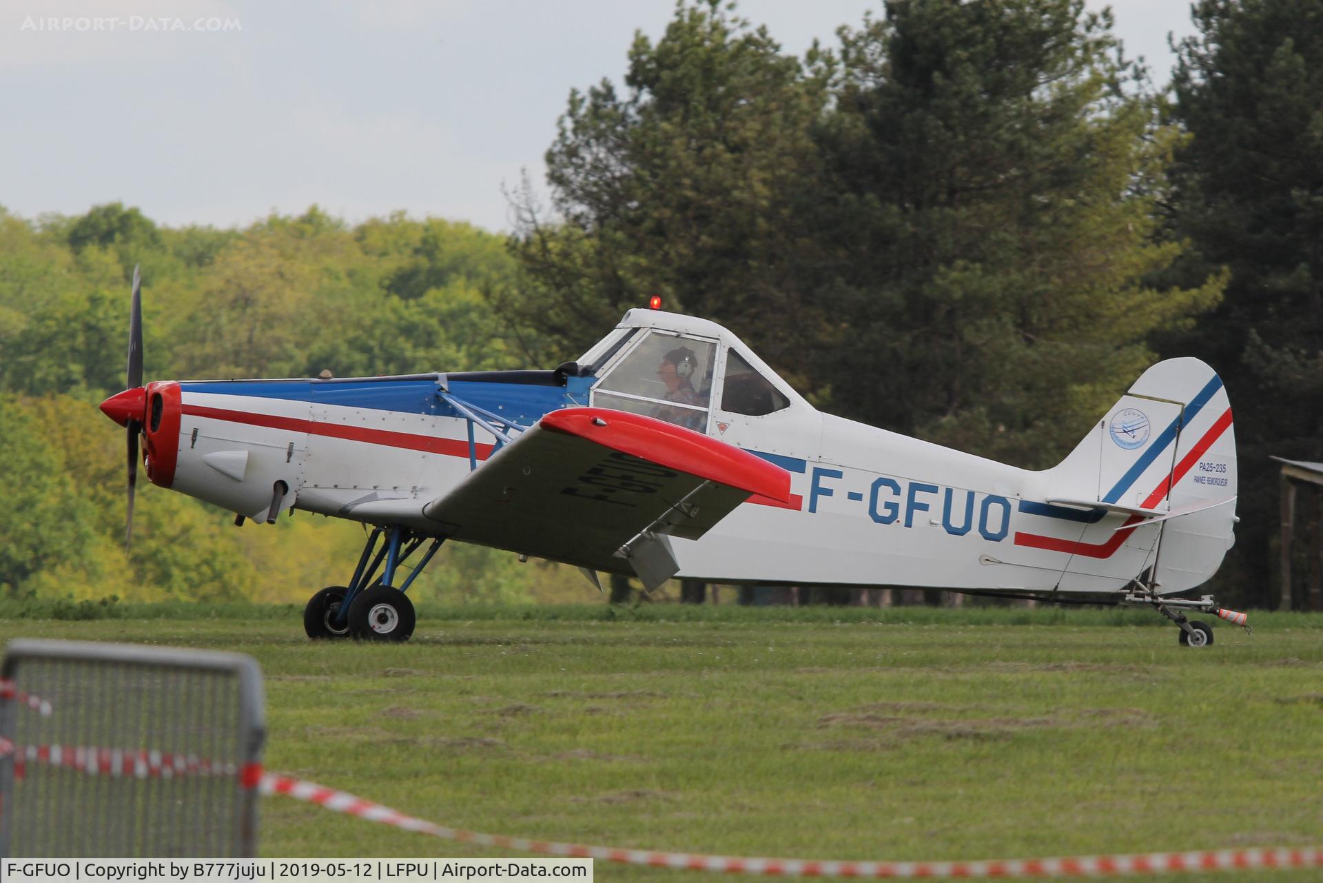 F-GFUO, Piper PA-25-235 Pawnee C/N 25-2141, at Moret