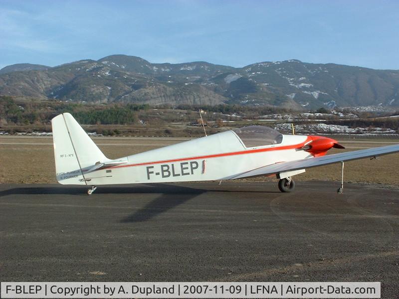 F-BLEP, Alpavia Fournier RF-3 C/N 8, F-BLEP devenu F-CLEP