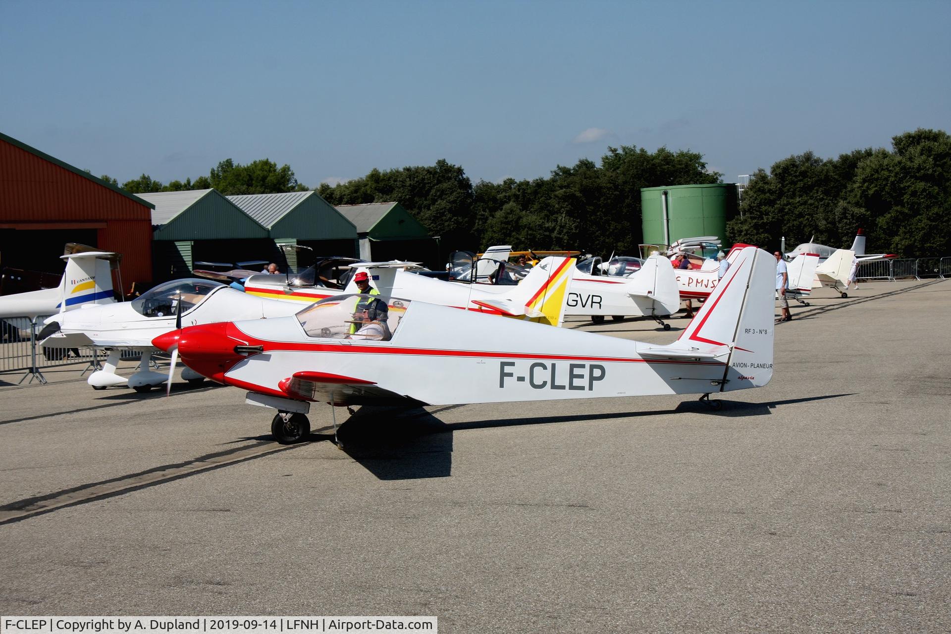 F-CLEP, Alpavia Fournier RF-3 C/N 8, F-CLEP ex F-BLEP