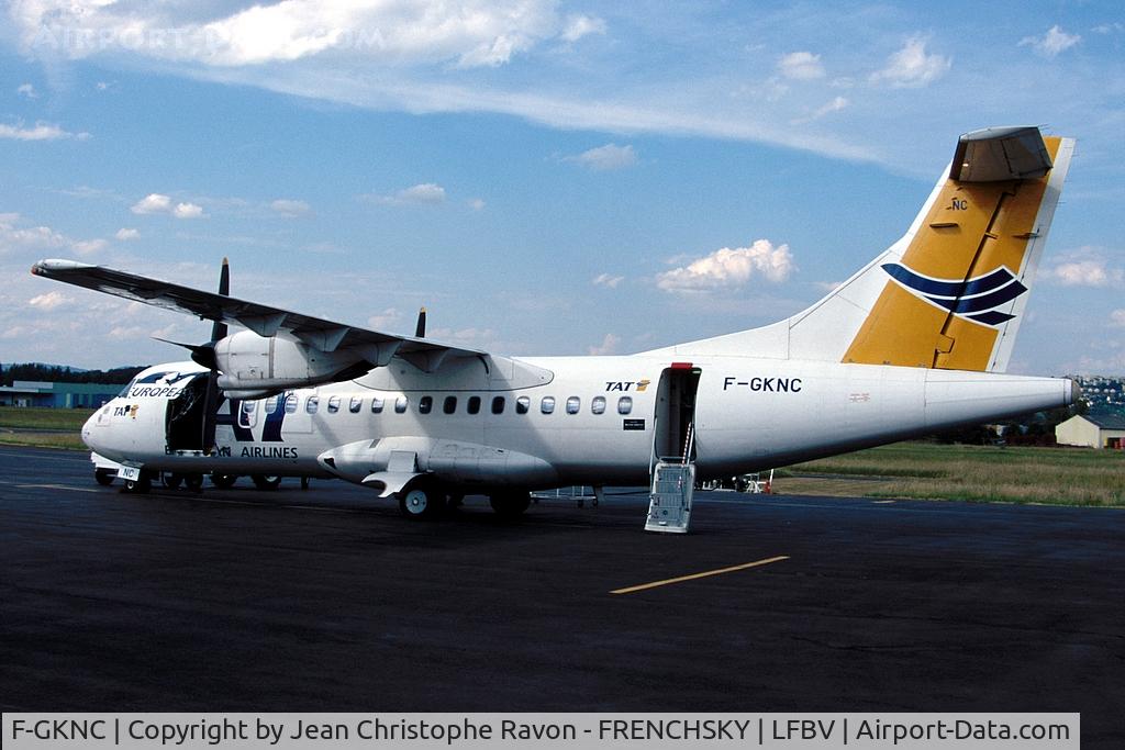 F-GKNC, 1991 ATR 42-300 C/N 230, TAT European Airlines, now Tchad Air Force TT-ABE