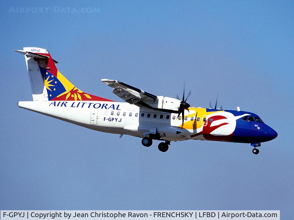 F-GPYJ, 1996 ATR 42-500 C/N 530, Air Littoral