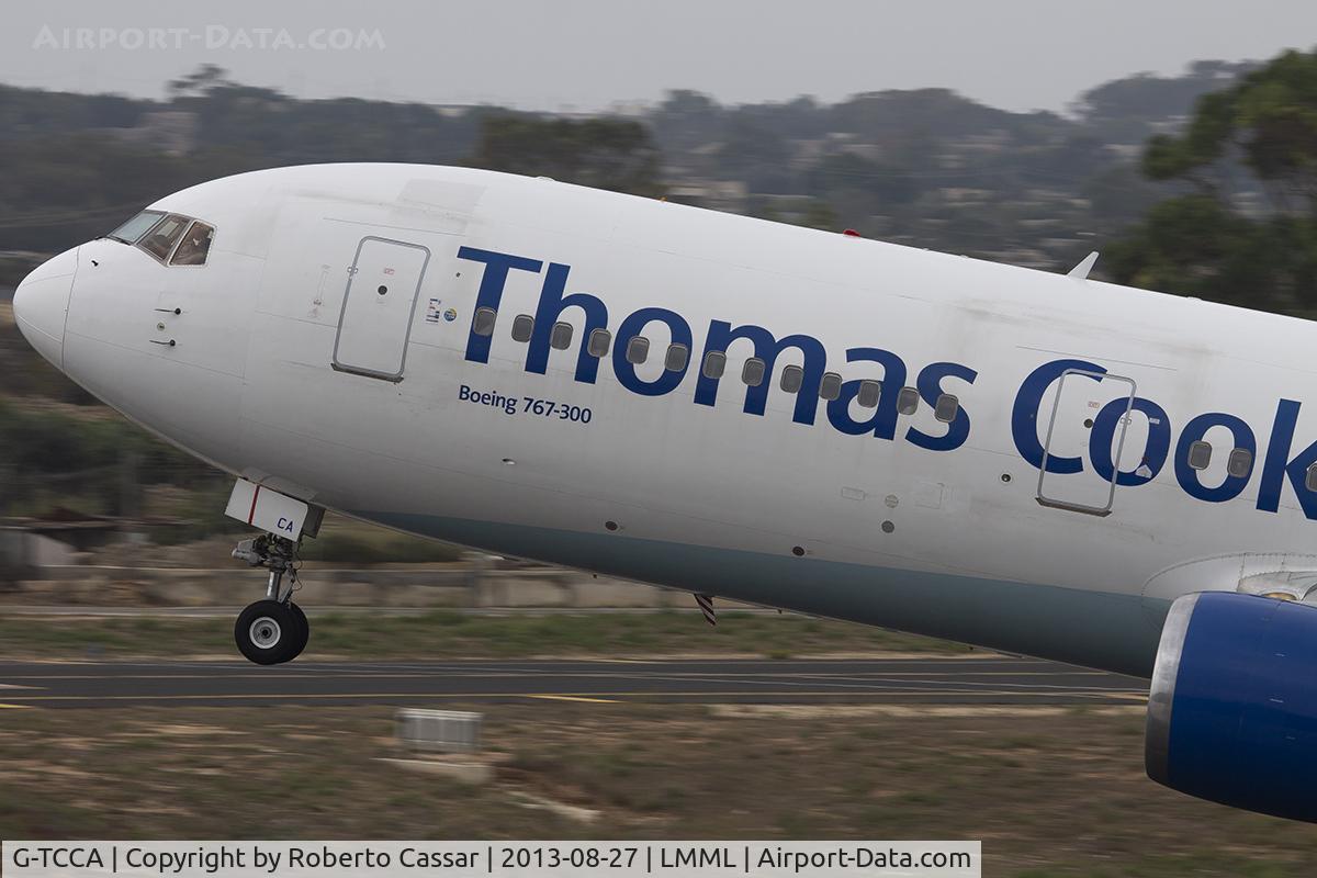 G-TCCA, 1994 Boeing 767-31K C/N 27205, Runway 13