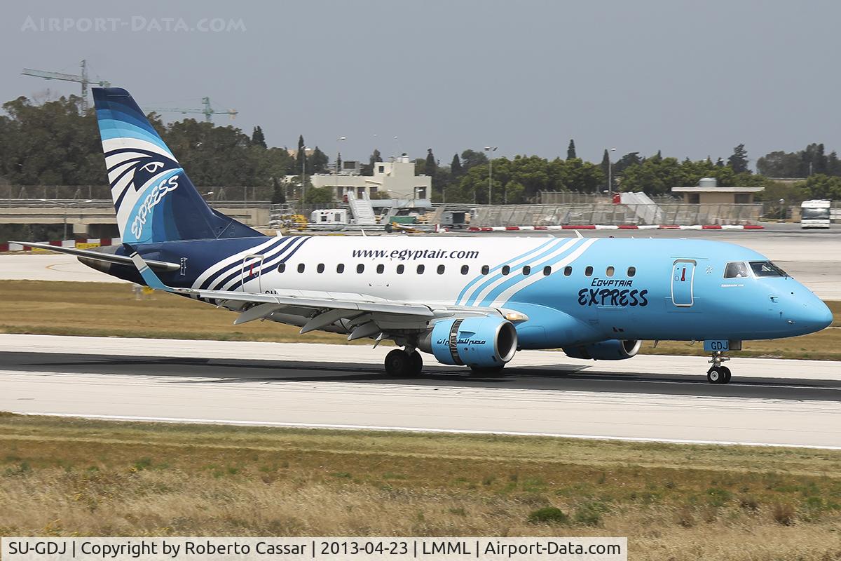 SU-GDJ, 2009 Embraer 170LR (ERJ-170-100LR) C/N 17000282, Runway 13