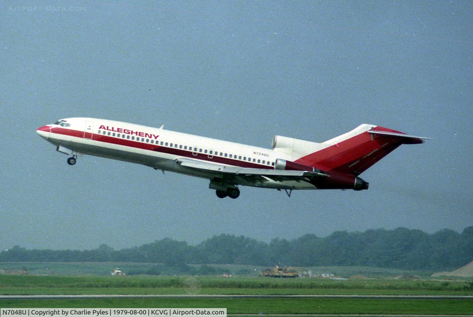 N7048U, 1965 Boeing 727-22 C/N 18855, On the way to MCO off runway 18 which in 2020 is now 18C The only original runway at CVG. Captain Dick Fagan at the helm. R.I.P. my old and trusty friend.
