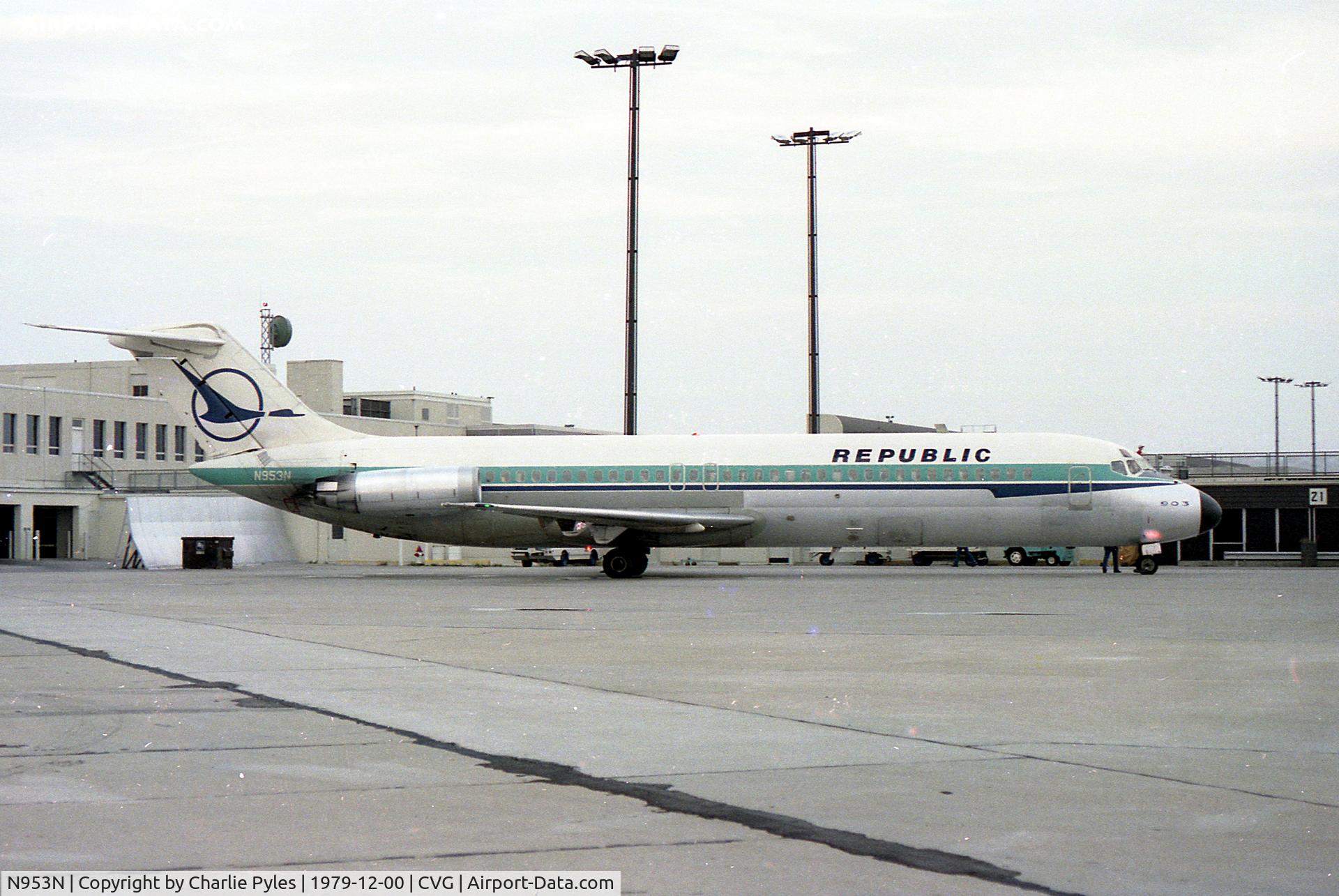 N953N, 1967 Douglas DC-9-31 C/N 47083, Republic Version