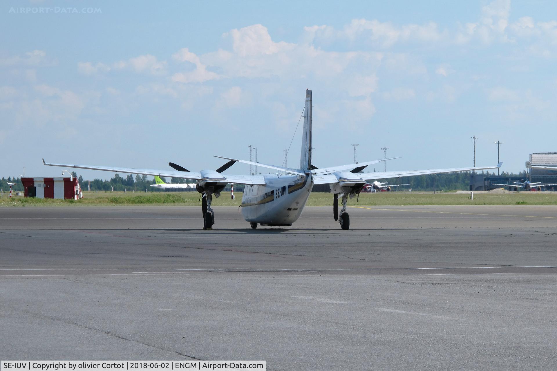 SE-IUV, 1981 Rockwell 690C Jetprop 840 C/N 11681, june 2018