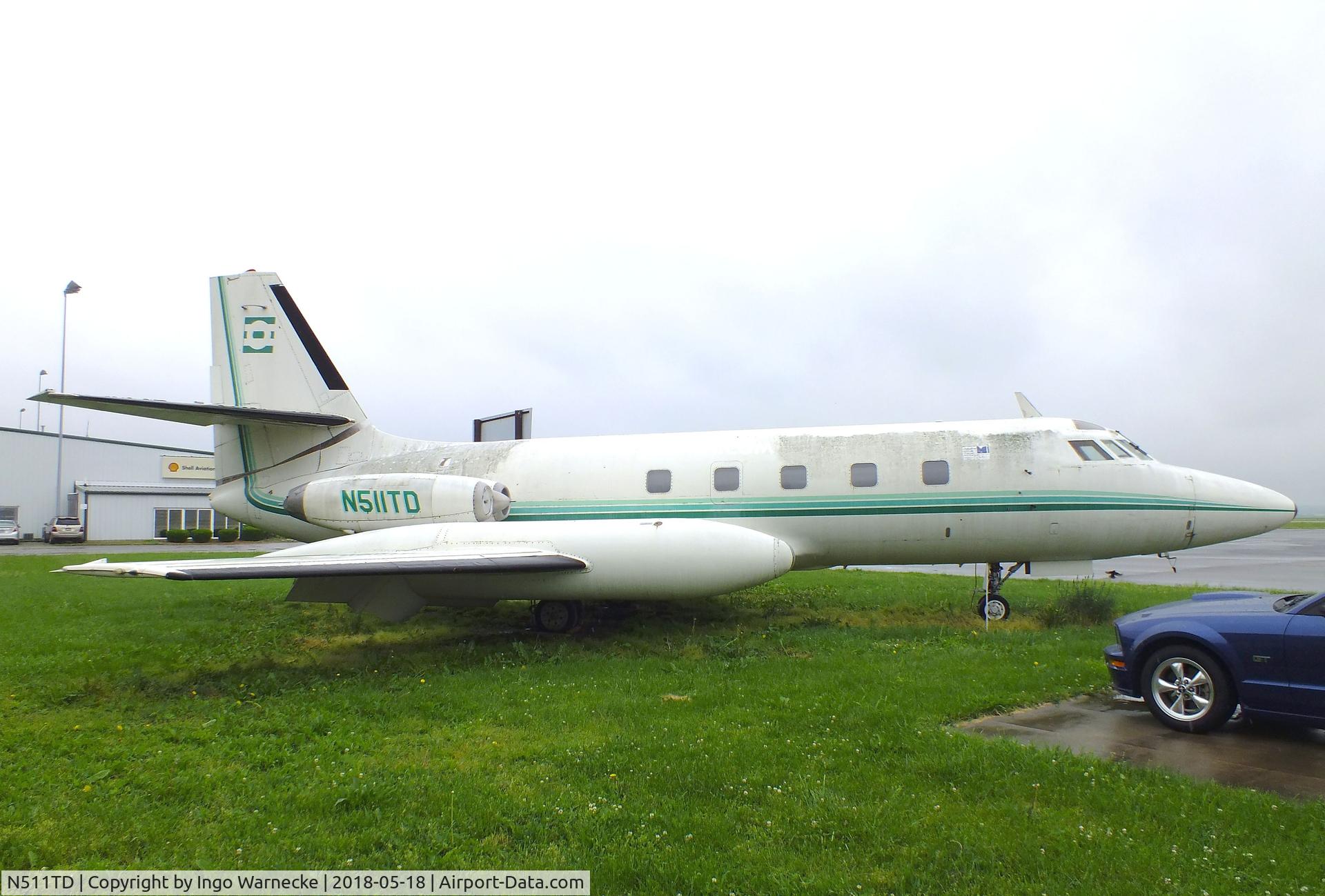 N511TD, 1969 Lockheed L-1329-23E JetStar C/N 5145, Lockheed L-1329-23E JetStar at the Greater St. Louis Air and Space Museum, Cahokia Il