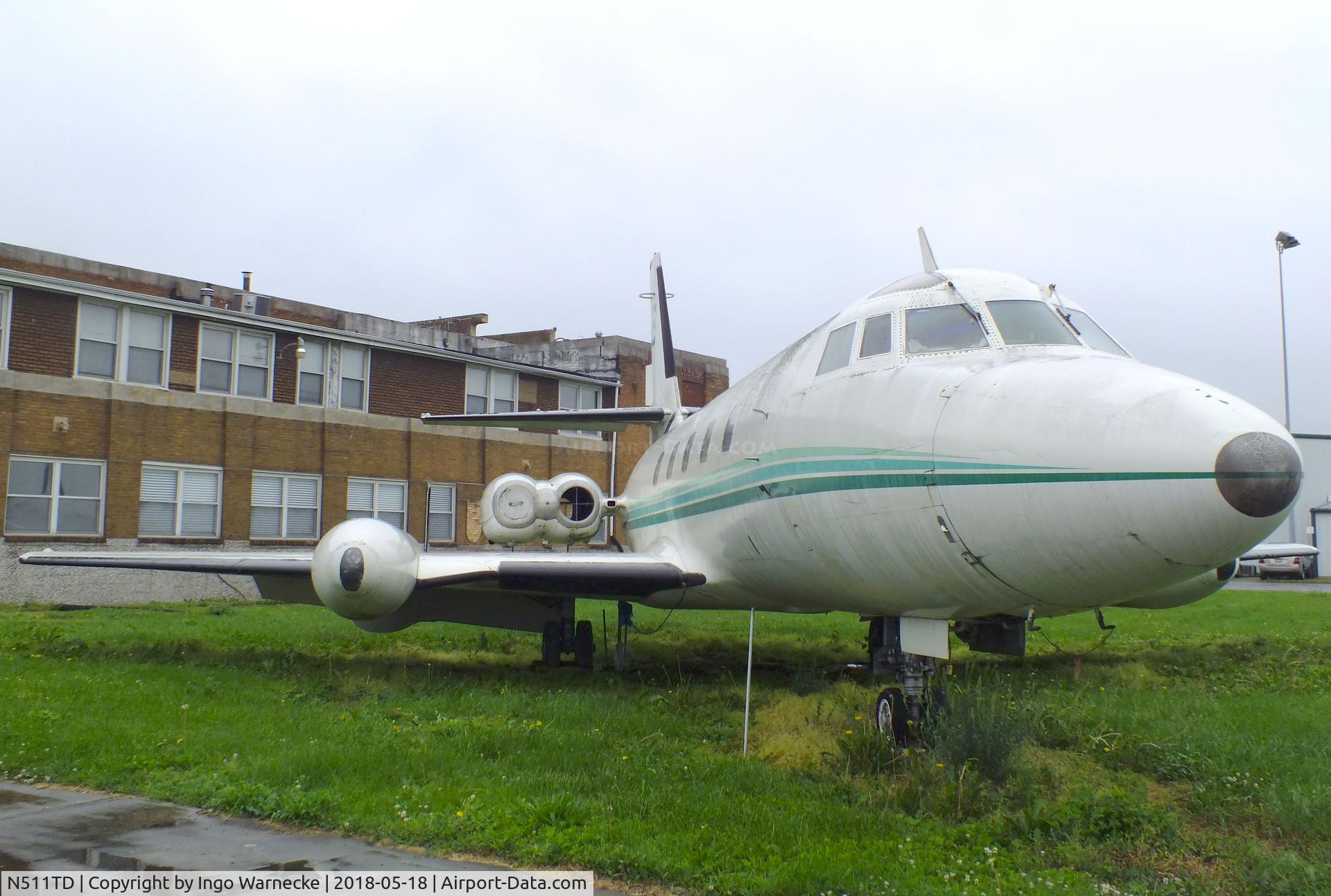 N511TD, 1969 Lockheed L-1329-23E JetStar C/N 5145, Lockheed L-1329-23E JetStar at the Greater St. Louis Air and Space Museum, Cahokia Il