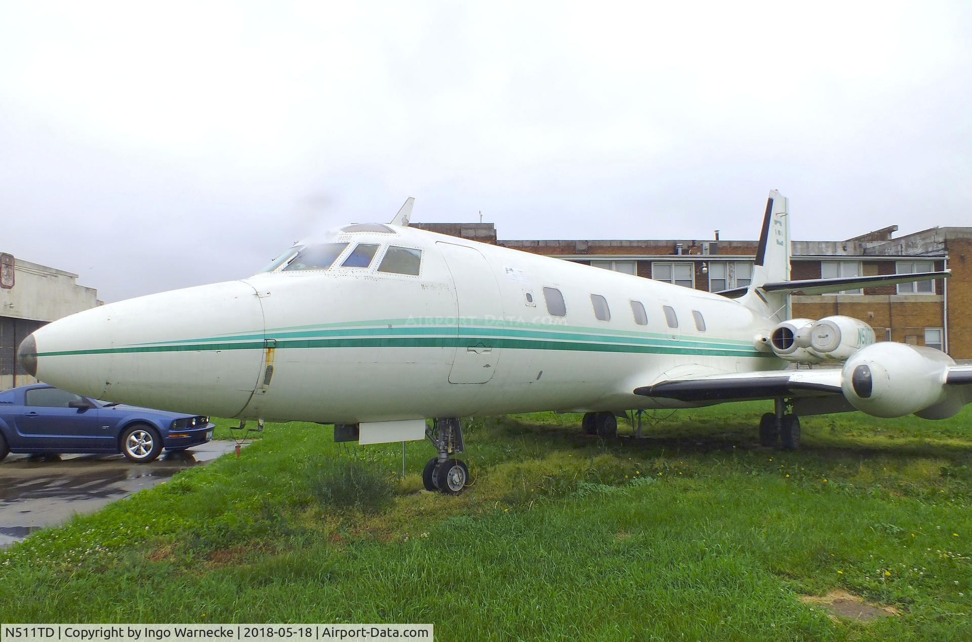 N511TD, 1969 Lockheed L-1329-23E JetStar C/N 5145, Lockheed L-1329-23E JetStar at the Greater St. Louis Air and Space Museum, Cahokia Il