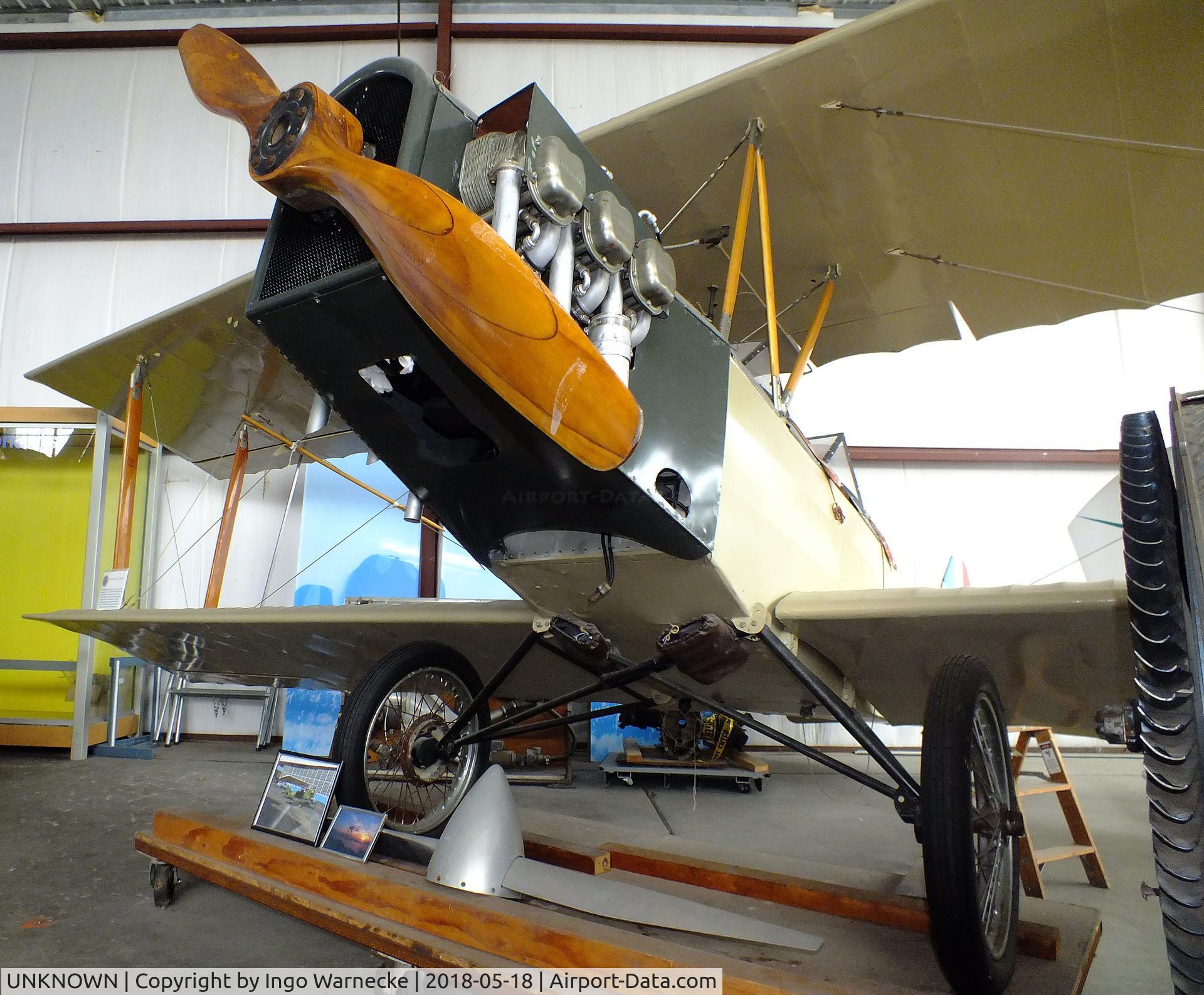 UNKNOWN, 1979 Pietenpol / St. Croix / Willie Aerial C/N unknown, Pietenpol Air Camper, converted to St. Croix/Willie Aerial as a Curiss JN-4 look-alike (by C. Trevene and R. Moore) at the Greater St. Louis Air and Space Museum, Cahokia Il
