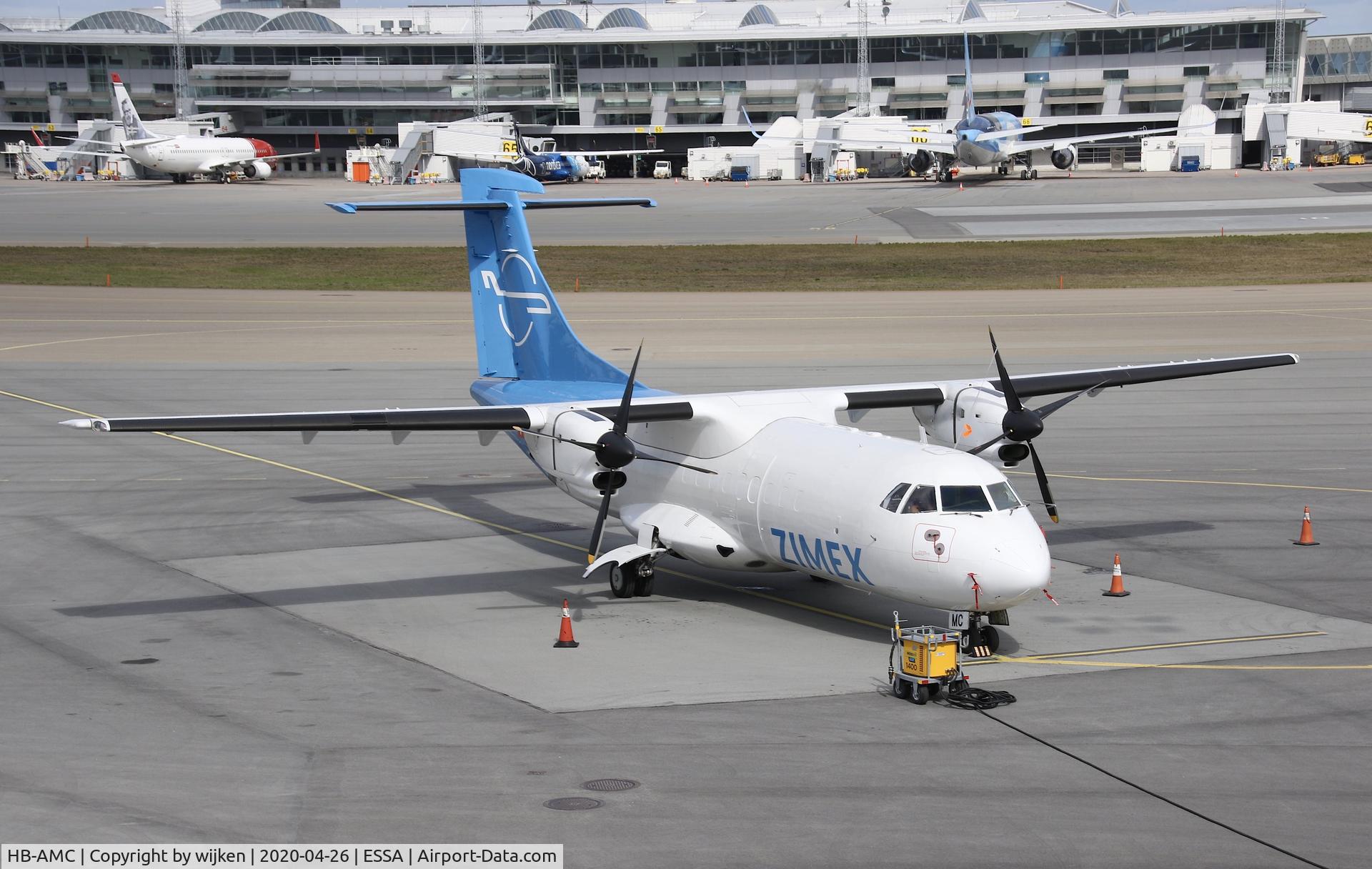 HB-AMC, 1994 ATR 42-320 C/N 378, Ramp R