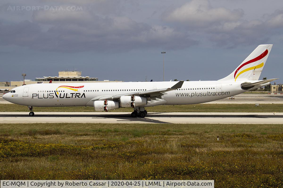 EC-MQM, 2001 Airbus A340-313X C/N 399, Runway 31