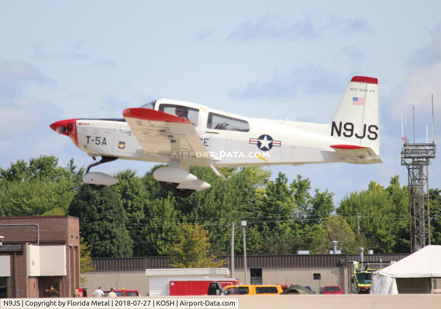 N9JS, American AA-5A Cheetah C/N AA5A-0378, Air Venture 2018
