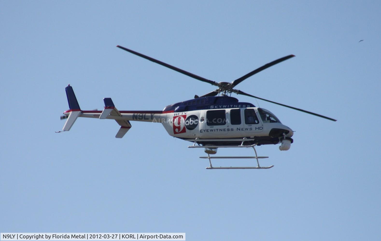 N9LY, 2008 Bell 407 C/N 53815, ORL spotting