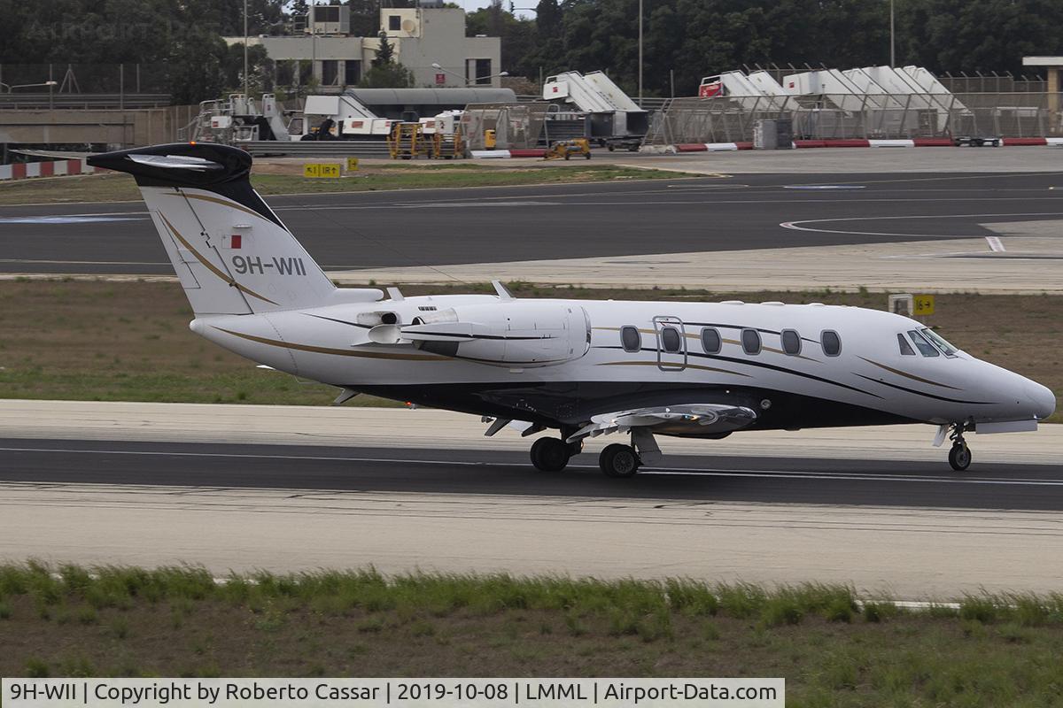 9H-WII, 1998 Cessna 650 Citation VII C/N 650-7090, Runway 13