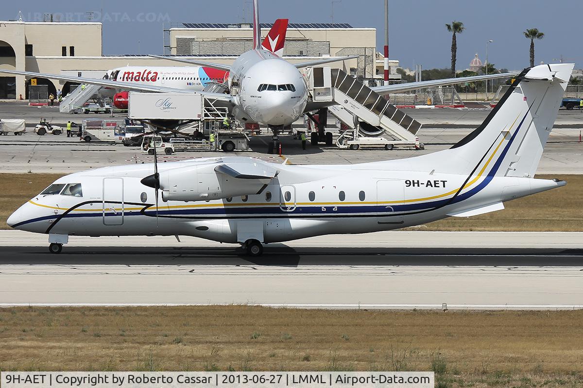 9H-AET, 1999 Dornier Do.328-110 C/N 3117, Runway 31