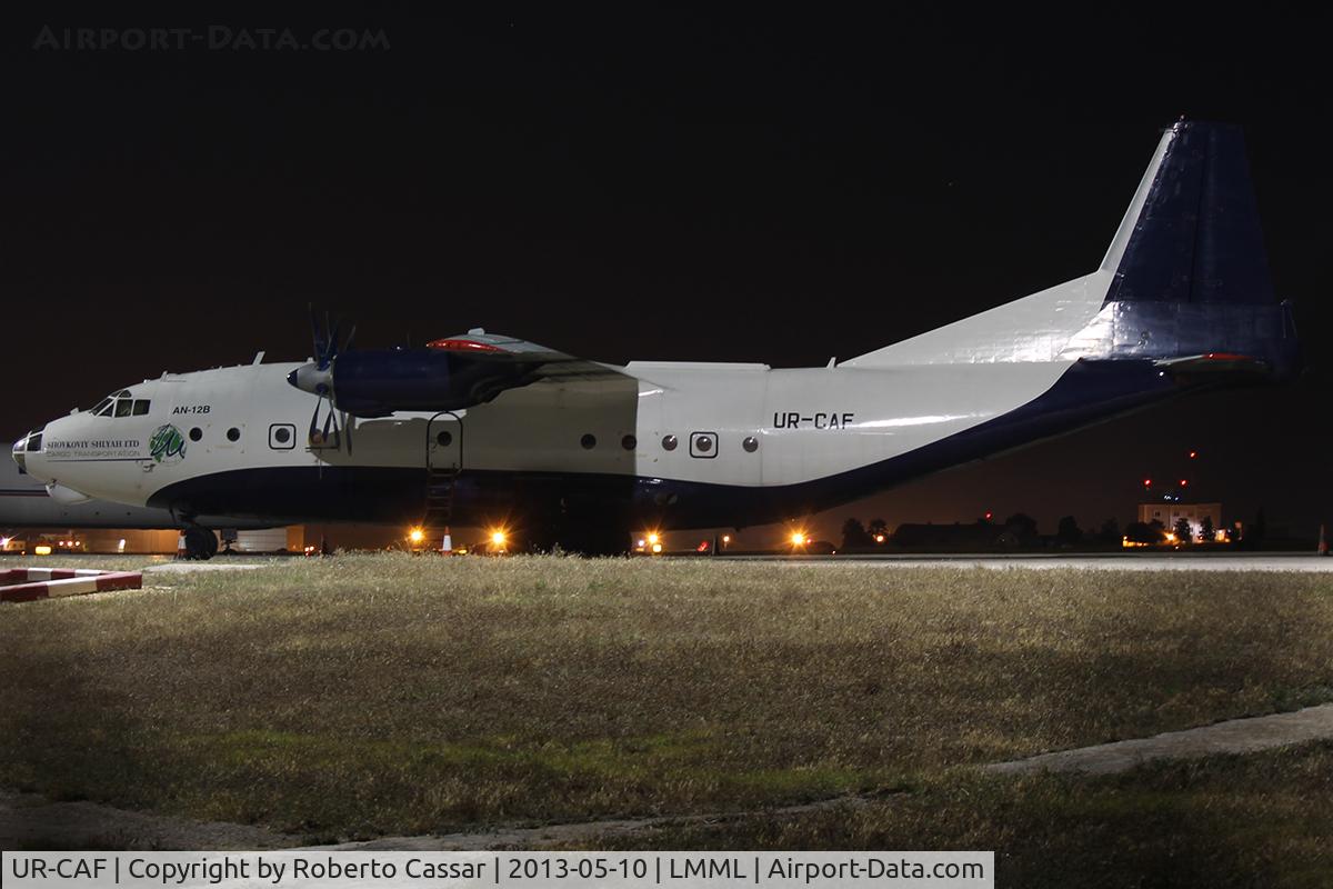 UR-CAF, 1963 Antonov An-12BP C/N 3341209, Apron 4