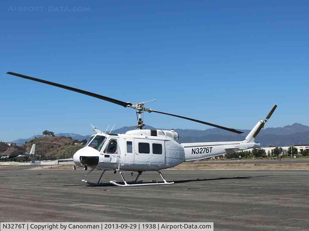 N3276T, 1969 Bell UH-1H Iroquois C/N 12199, Parked