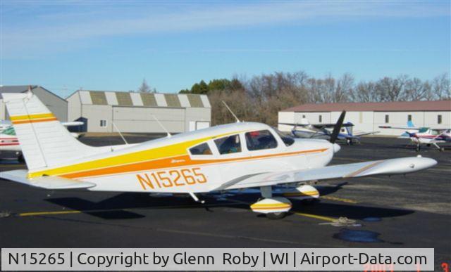 N15265, 1972 Piper PA-28-235 C/N 28-7310028, N15265 at east troy Wi