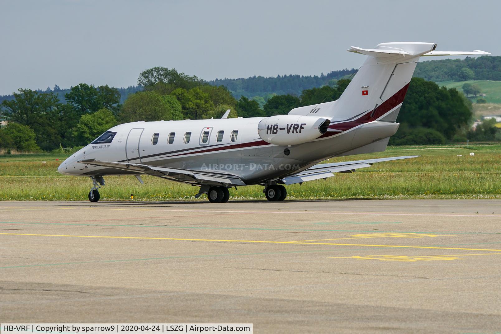 HB-VRF, 2020 Pilatus PC-24 C/N 174, Short visit to Grenchen