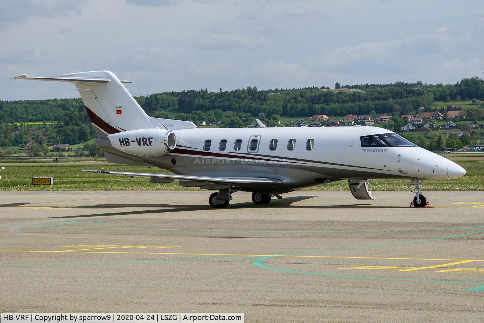 HB-VRF, 2020 Pilatus PC-24 C/N 174, A short visit to Grenchen