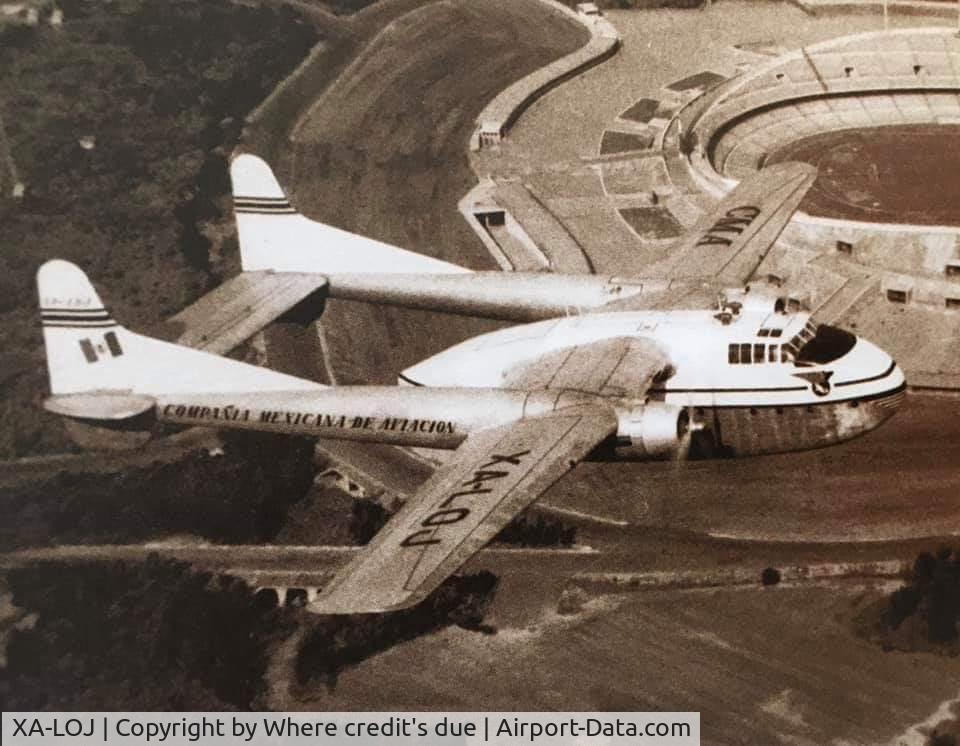 XA-LOJ, 1945 Fairchild C-82A Packet C/N 10110, Mexicana Airlines Cargo