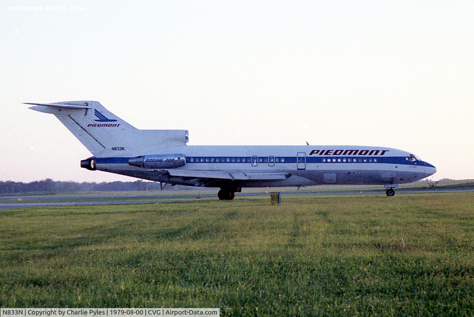 N833N, 1966 Boeing 727-30 C/N 18935, Kittyhawk