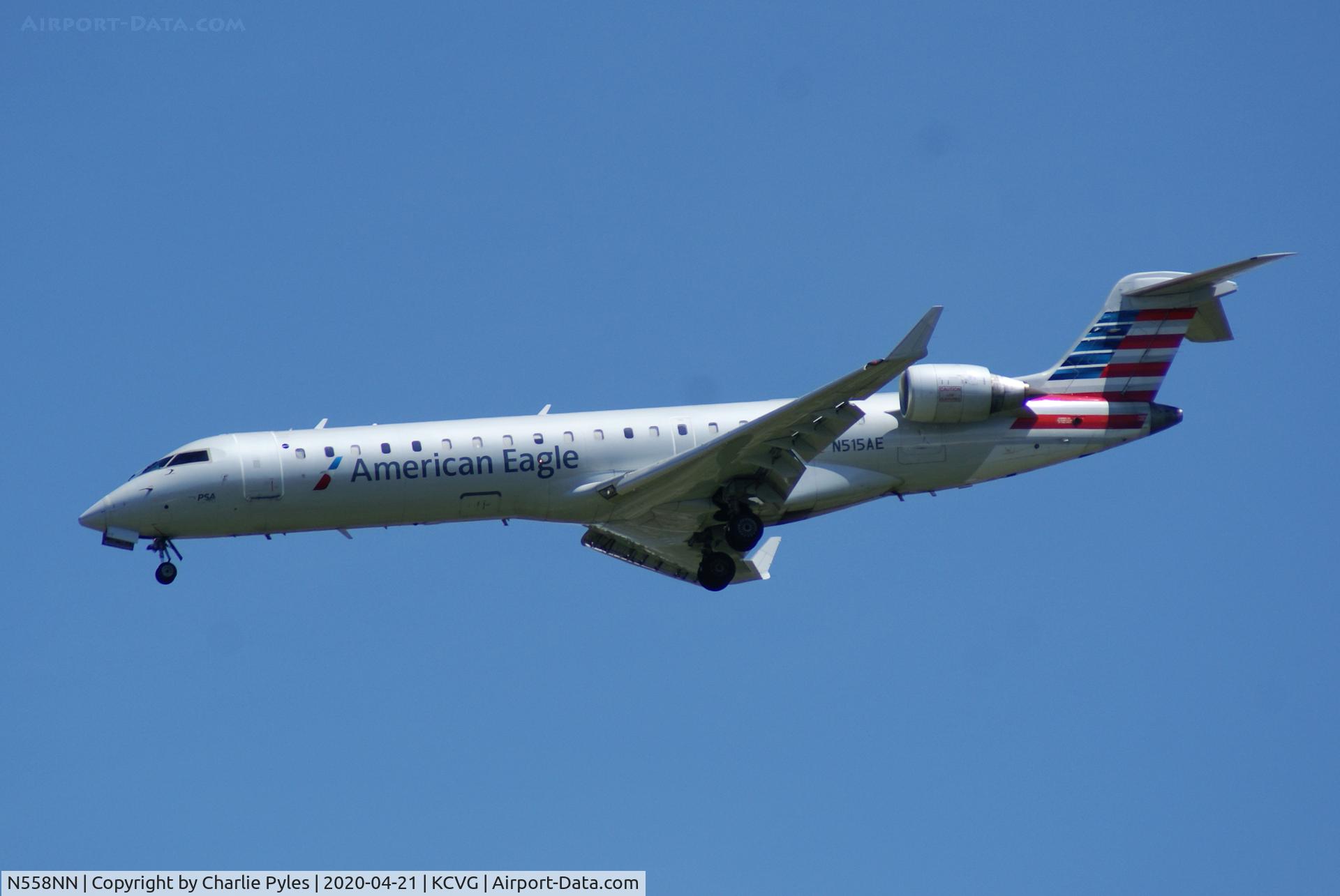 N558NN, 2014 Bombardier CRJ-900LR NG (CL-600-2D24) C/N 15318, Landing 18R