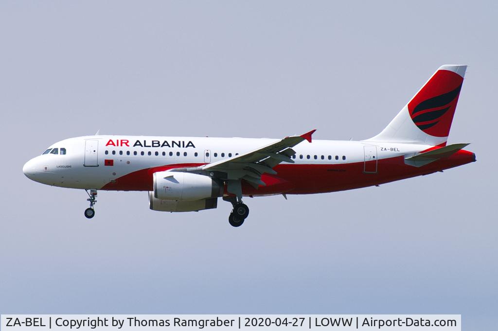 ZA-BEL, 2007 Airbus A319-132 C/N 3142, Air Albania Airbus A319