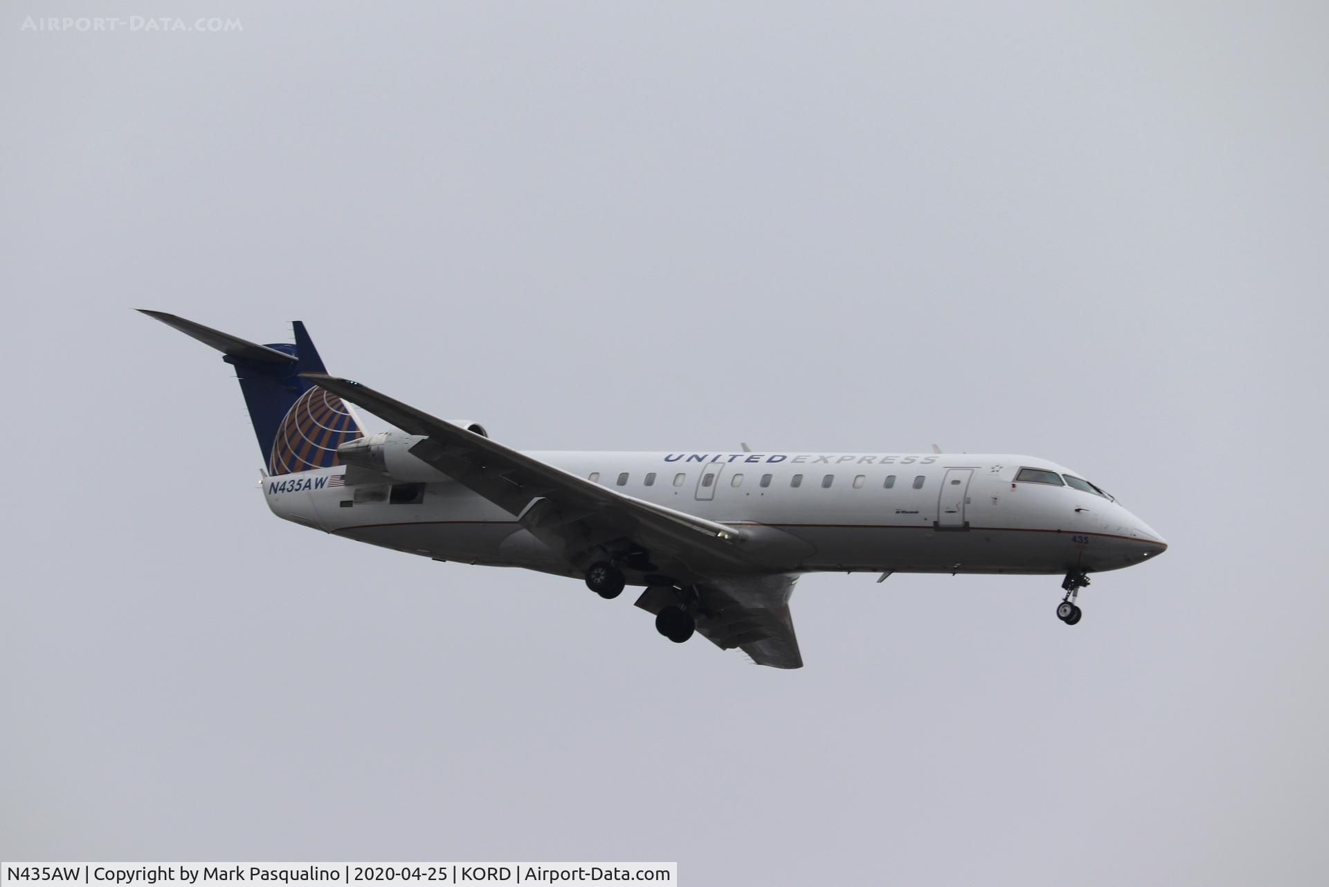 N435AW, 2002 Bombardier CRJ-200ER (CL-600-2B19) C/N 7724, CL-600-2B19