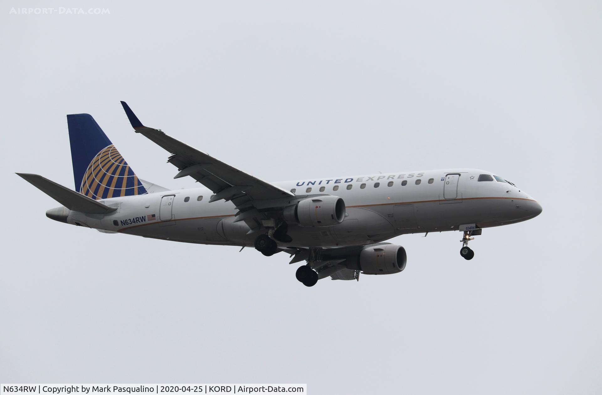 N634RW, 2004 Embraer 170SE (ERJ-170-100SE) C/N 17000055, ERJ-170-100SE