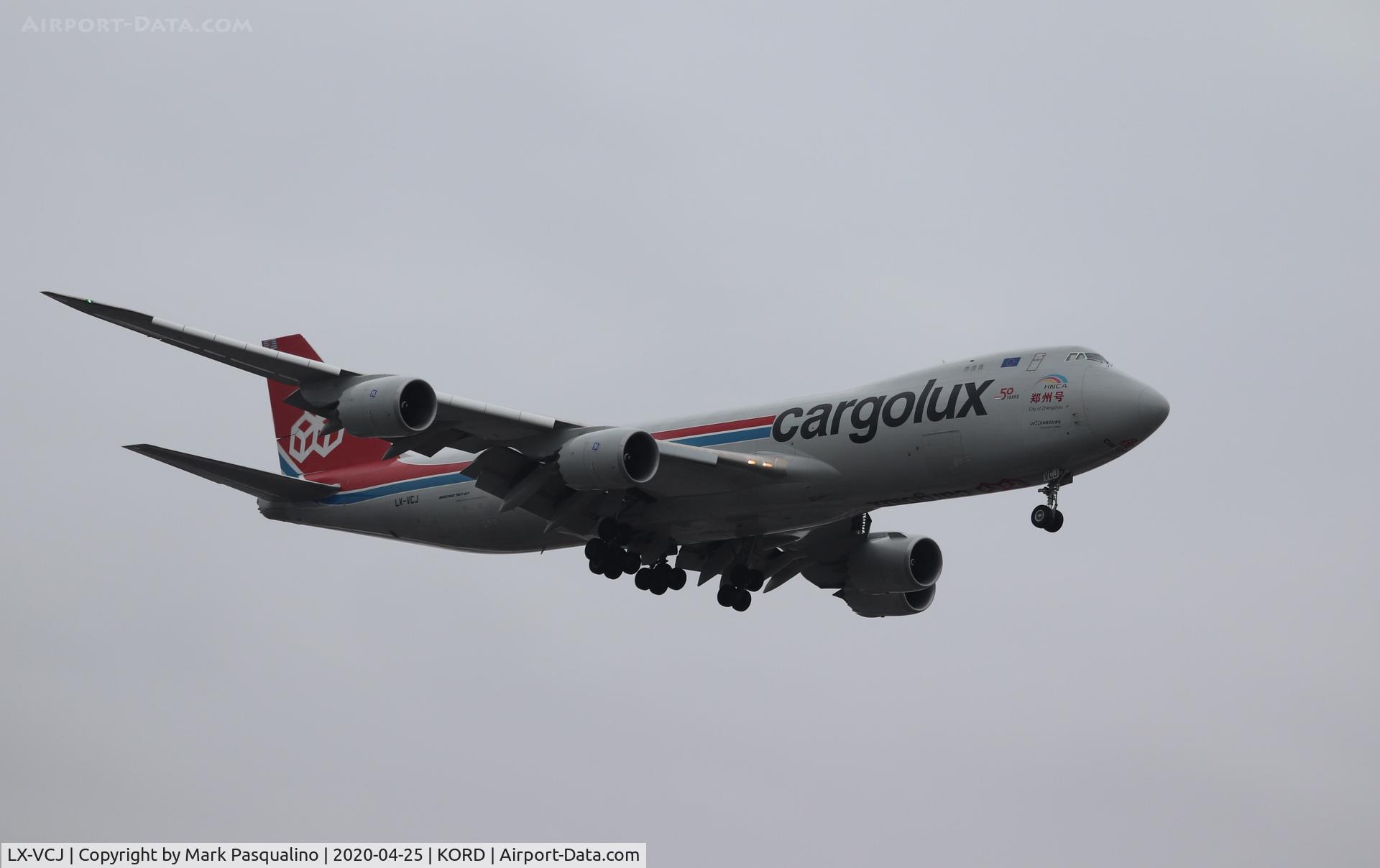 LX-VCJ, 2014 Boeing 747-8R7F C/N 38077, Boeing 747-8R7F