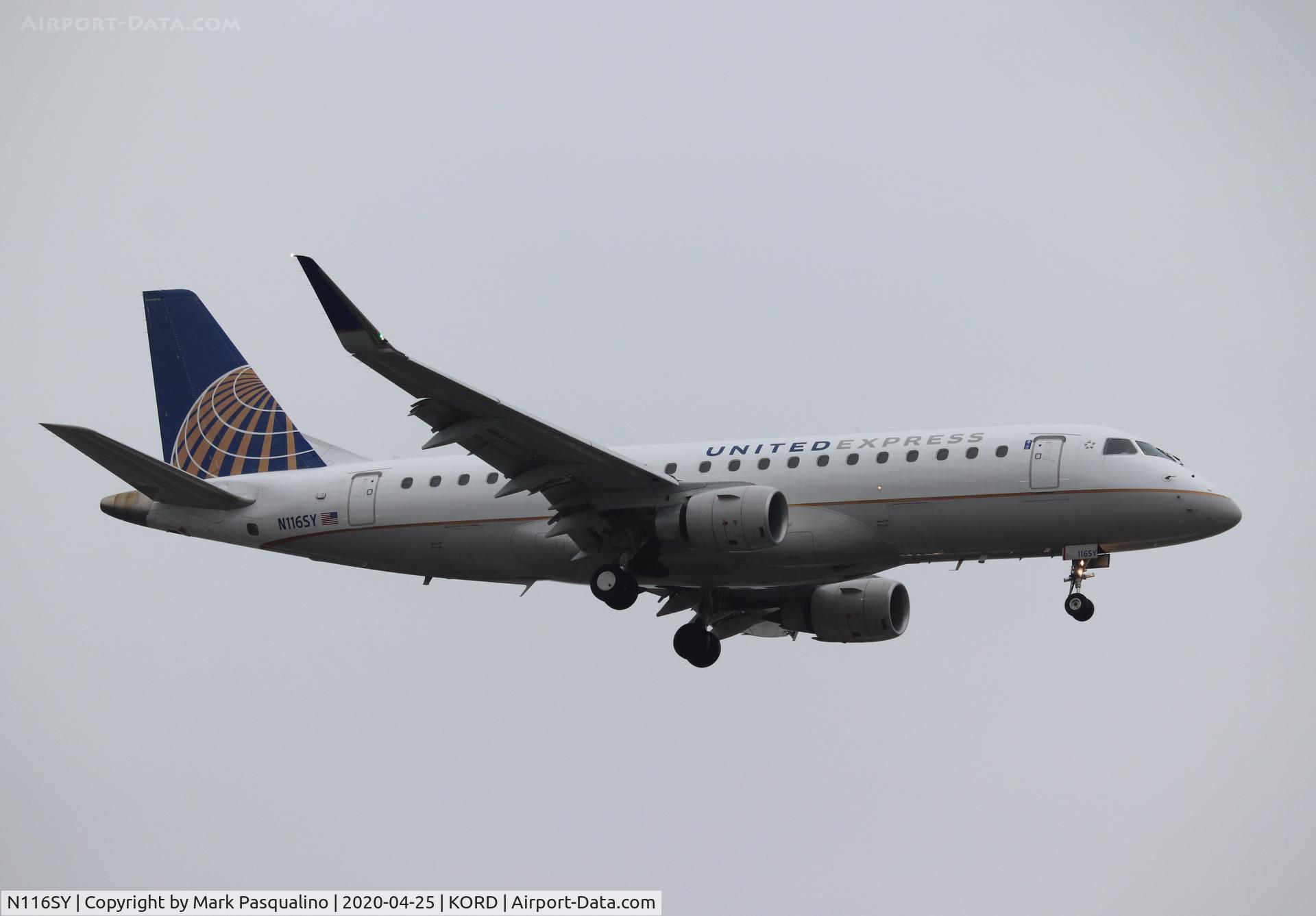 N116SY, 2014 Embraer 175LR (ERJ-170-200LR) C/N 17000411, ERJ-170-200LR