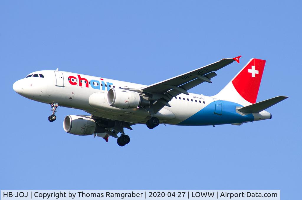 HB-JOJ, 2007 Airbus A319-112 C/N 3024, Chair Airbus A319