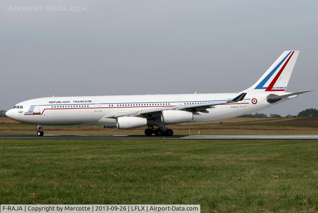 F-RAJA, 1995 Airbus A340-212 C/N 075, ready for take off.