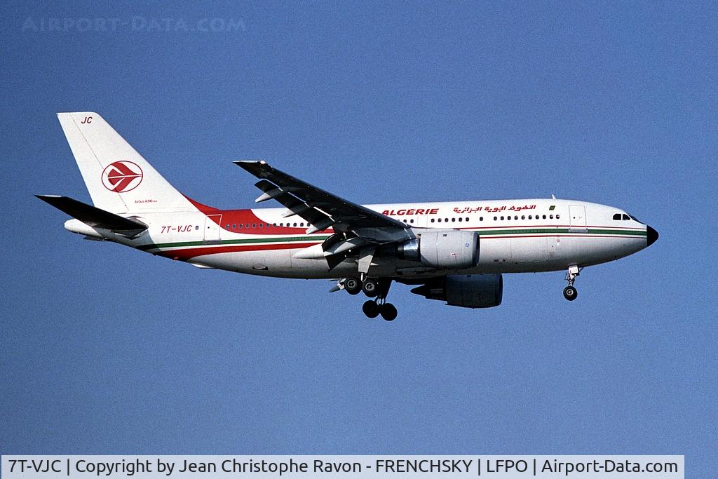 7T-VJC, 1984 Airbus A310-203 C/N 291, incident 8/20/01 veered off runway on takeoff LFLL, wfu & stored.
