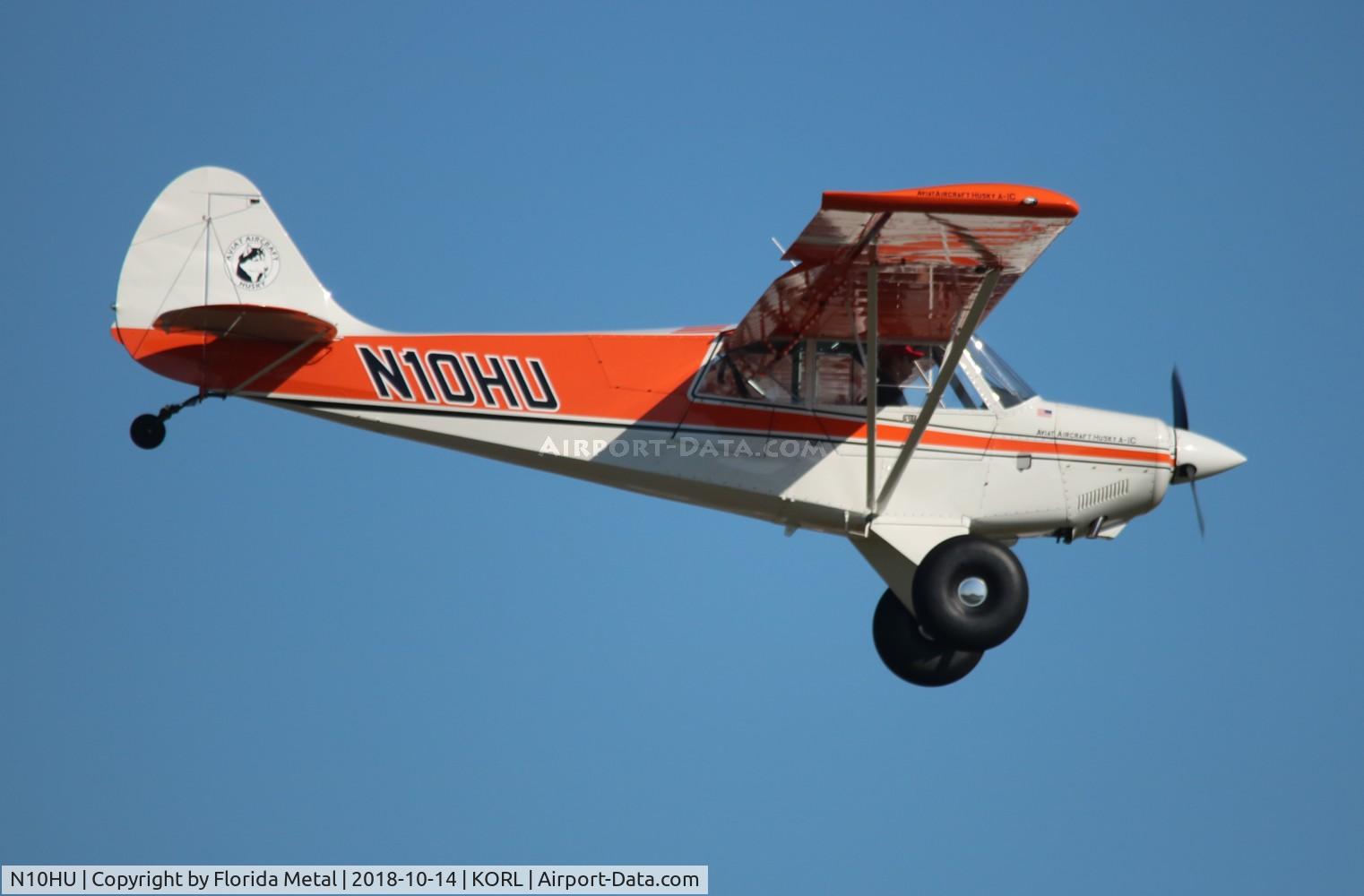N10HU, 2018 Aviat A-1C-180 Husky C/N 3310, NBAA 2018