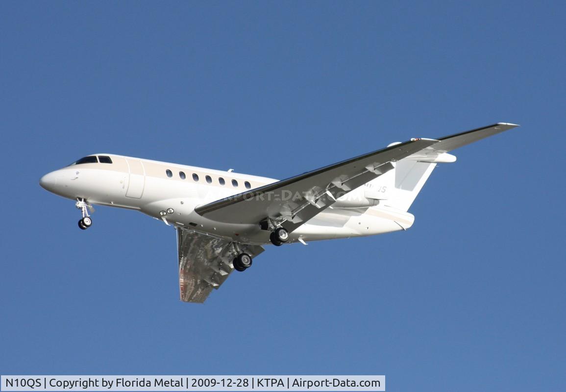 N10QS, 2008 Hawker Beechcraft 4000 C/N RC-22, TPA spotting