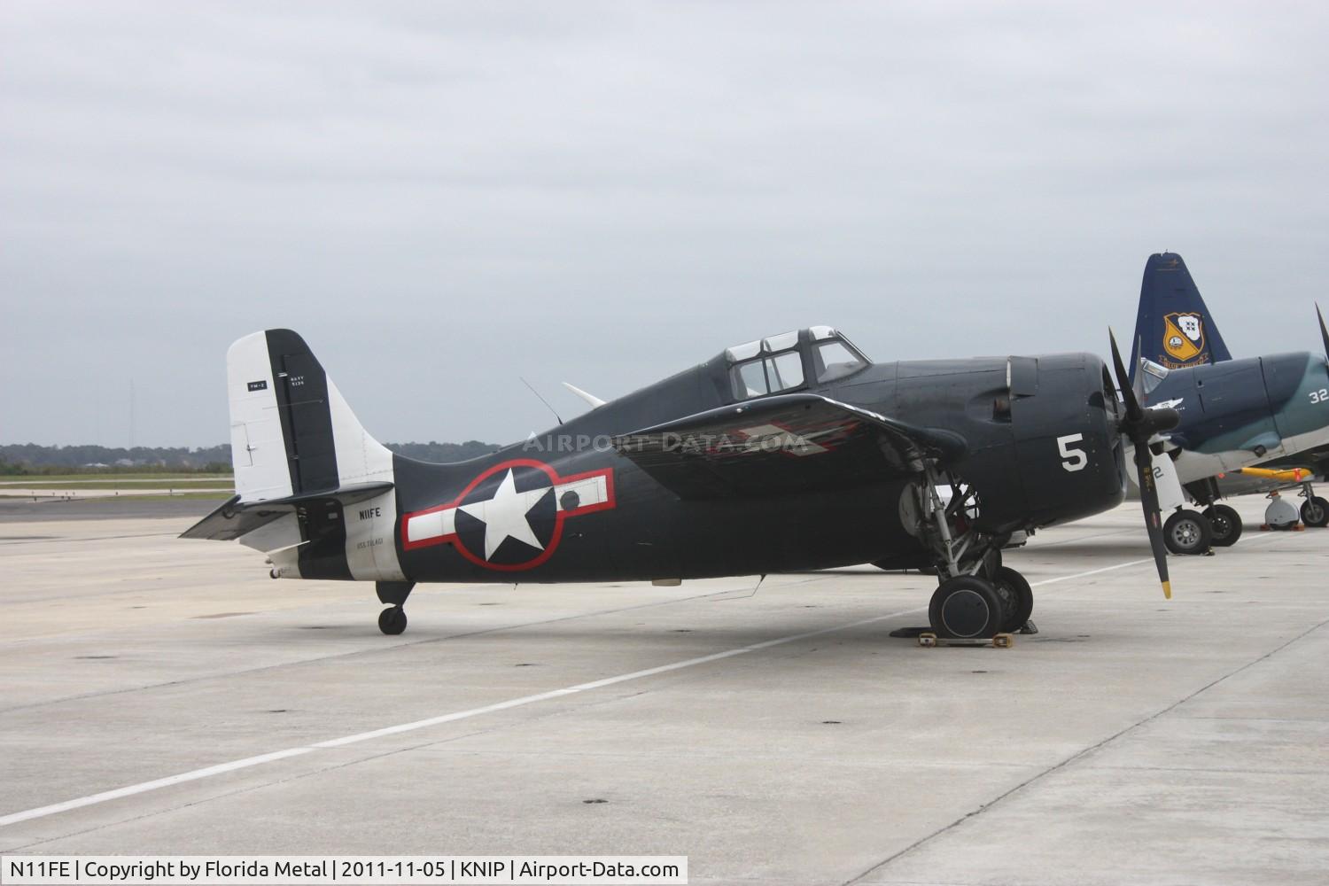 N11FE, 1945 General Motors FM-2 Wildcat C/N 5734, NAS JAX 2011