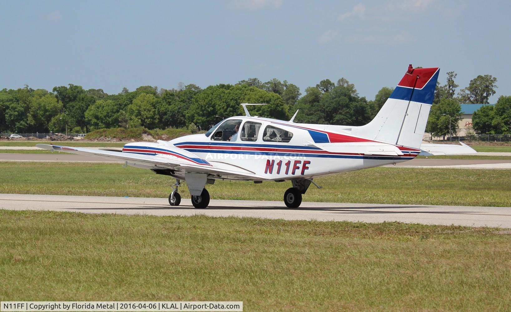 N11FF, 1969 Beech D55 Baron C/N TE-736, Sun N Fun 2016
