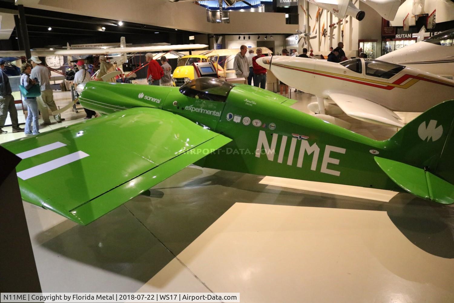 N11ME, 1971 Monnett Sonerai I C/N 1, EAA Museum