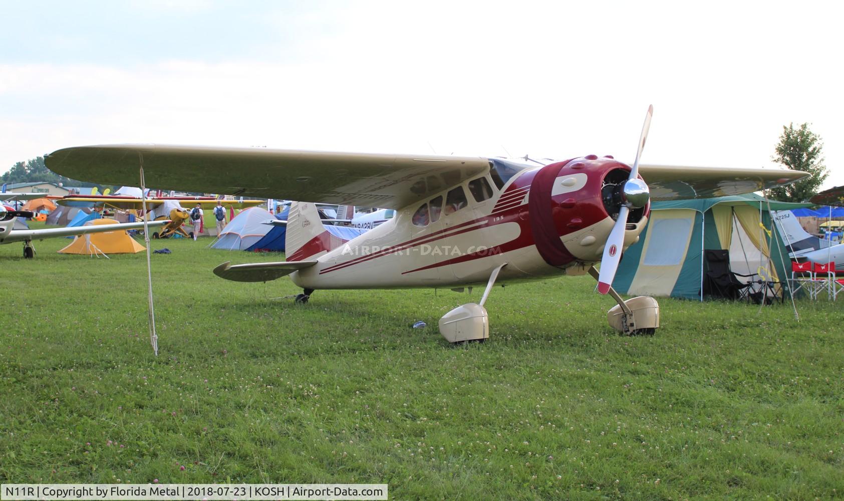 N11R, 1952 Cessna 195 C/N 7765, Air Venture 2018
