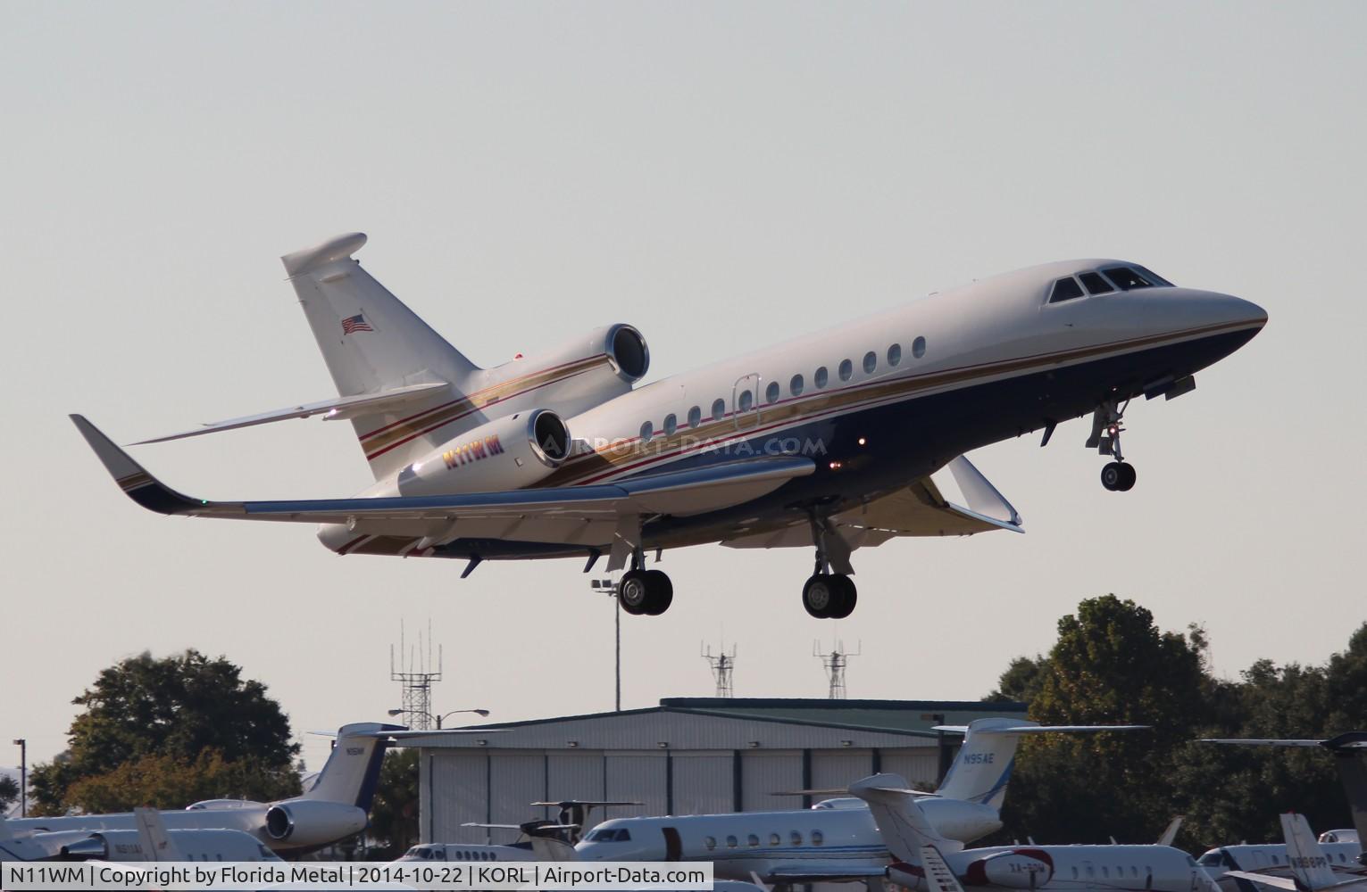 N11WM, 1999 Dassault Falcon 900EX C/N 58, NBAA 2014
