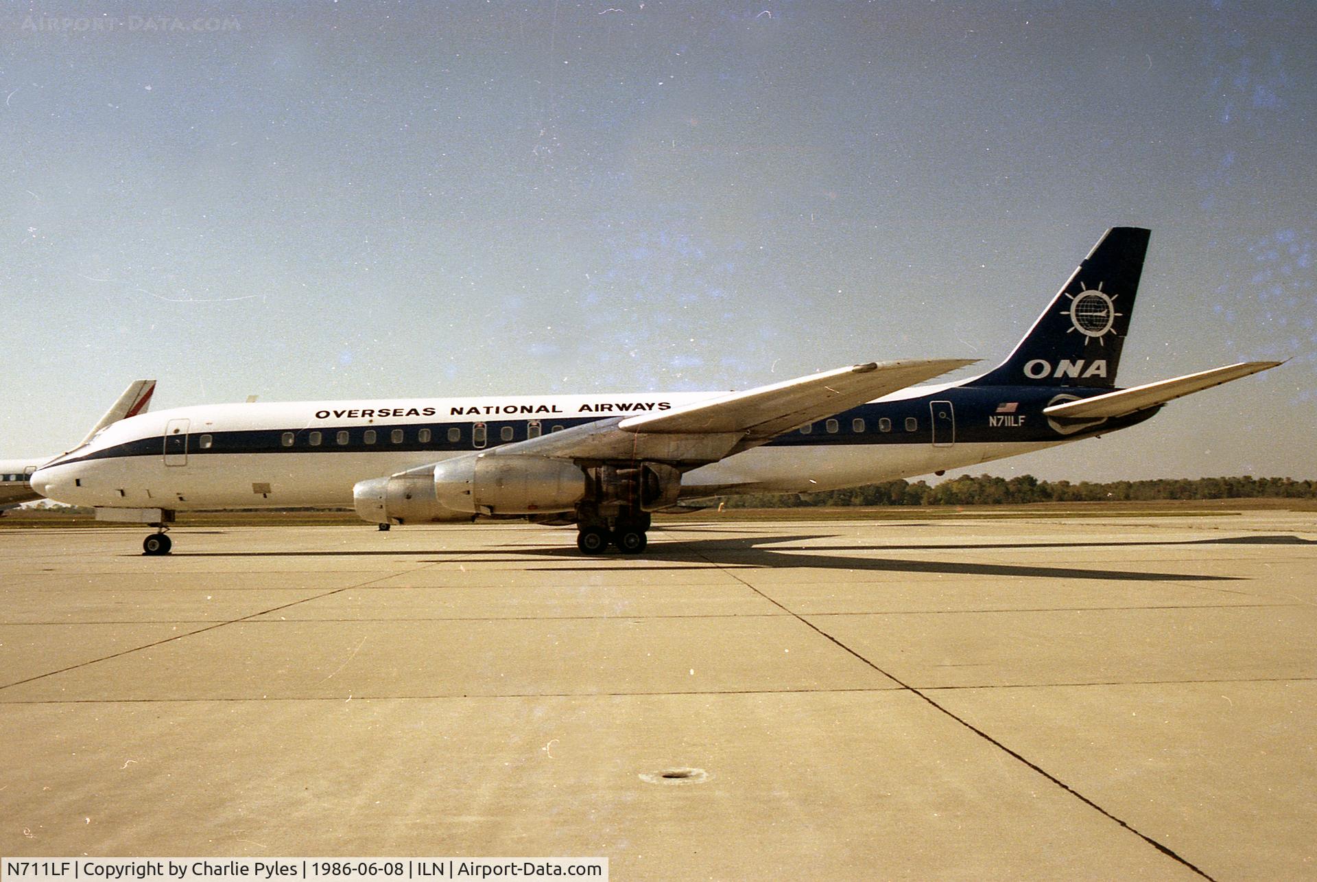 N711LF, 1960 Douglas DC-8-33 C/N 45260, Overseas National
