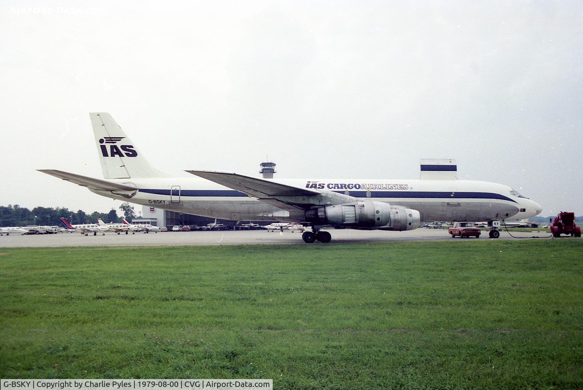 G-BSKY, 1966 Douglas DC-8F-54 C/N 45858, Horse Charter