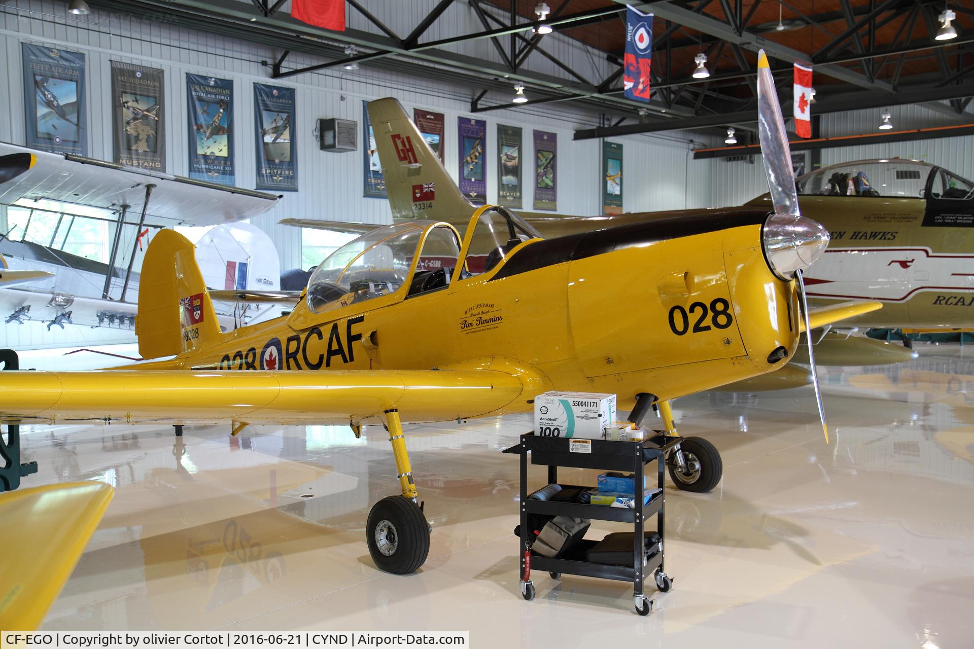 CF-EGO, 1956 De Havilland Canada DHC-1B-2-S5 Chipmunk Mk2 C/N 166-204, 2016